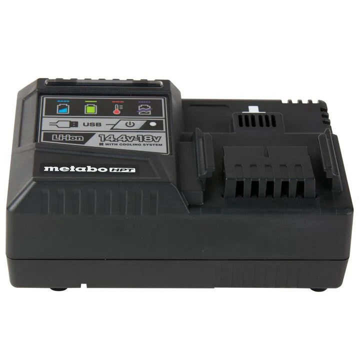 Metabo HPT 14.4-18V Rapid Charger with USB Port