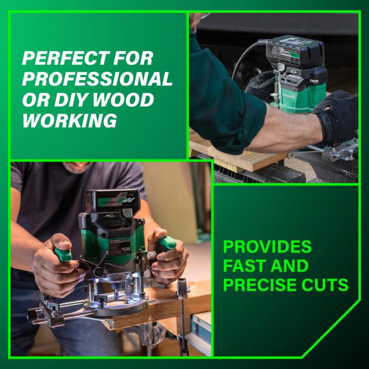 Metabo HPT 36V Cordless Plunge Router (Bare Tool)